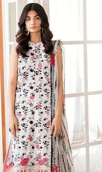 Afrozeh Printkari D- 3215 by Shree Open pic